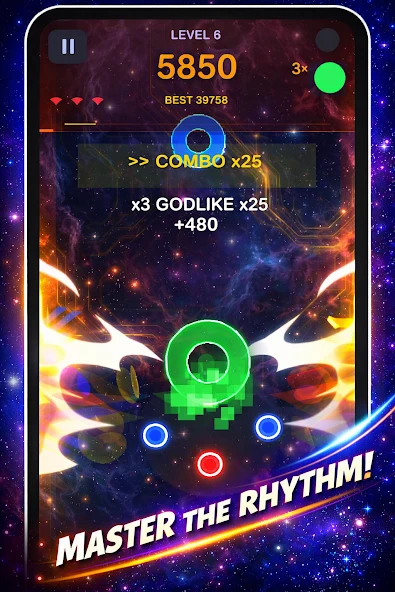 orbitHue oyun ekranı